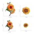 Embroidered Flowers Iron on Patches,33PCS Applique for Clothes. 