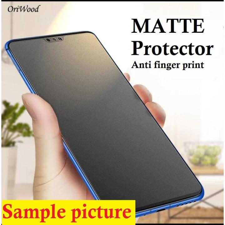Vivo_Y11 Matte Protector Fiber Sheet 9D / 21D Tempereded Glass PUBG Hybrid Film Anti-Shock Film