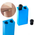 14Pcs Hole Jig Kit 6-10mm Angle Drill Guide Set Woodwoorking Tool Hole Puncher Locator Jig Drill Bit Carpentry Tools. 