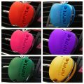1pc Apple Shaped Car Air Freshener Dual Use Vent Clip & Dashboard Perfume Long-Lasting Fruity Scent Cute Colorful Auto Interior Alcohol-Free Aromatherapy Diffuser. 