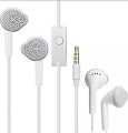 Handsfree Earphone Normal Basic Stereo Sound for All Android Smartphones (White) Sold By MTM. 