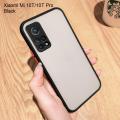 For Xiaomi Mi 10T 5G - High Quality Matte PC Back Soft TPU Frame Shockproof Color Button with Camera Protection Lens Protection Camera Protective Back Cover Case For Xiaomi Mi 10T 5G. 