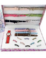 Interchangeable Watch Gift Set In Box For Girls - 6 11 16 21 Dial & Strap. 