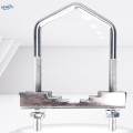 Square U Bolt 50x100mm Metal Mini Simple Installation U Bolt Brackets Square Bolts for. 