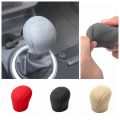 Durable Handle Protective Covers Car Silicone Gear Shift Knob Cover 6-speed Non-Slip 4 Colors Wear Resistant Shift Lever Protection. 