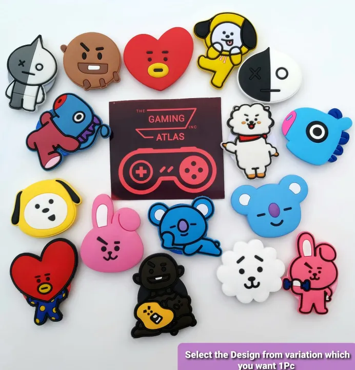 BTS%20PopSocket%20BT21%20Characters%20Cartoon%20Grip%20and%20Stand%20for%20Mobile%20Phones%20and%20Tablets,%201%20Piece%20-%20Image%204