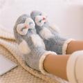 【ETOP】Winter Cartoon Warm Sleep Socks Towel Socks Floor Socks Coral Velvet Thickening. 