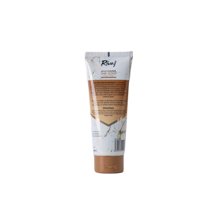 Rivaj UK - 24K Gold Facial Mask (100ml)