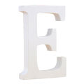 Wood Letter Delicate DIY White Large Wooden Standing Letter. 