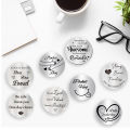 Inspirational Pocket Coin Motivational Pocket Hug Keychain Set Inspirational Gift for Family Friends Colleagues Engraved Fashion Coin Design Perfect for Engraved Titanium Steel Coin. 