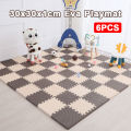 Practical 6PCs floor mat EVA foam mat baby puzzle mat play mat kids interlocking exercise tiles rugs floor tiles toys carpet soft carpet climbing pad. 