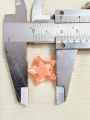 30 Colorful Transparent 18mm Heart Star Beads for DIY Jewelry Making | Double Heart Acrylic Beads for Bracelets, Necklaces, Keychains & Crafts | Cute Candy Beads for Kids Accessories. 