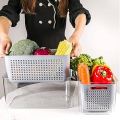 AKAY PLASTIK | Original storage box with strainer, high quality storage box with strainer available in 1.6 and 3.5 liters, made from food grade and BPA free plastic, made in Turkey.. 