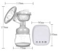 Electric Automatic Breast Feeding Pump with Bottle, Electric Single Breast Pump USB Electric Breast Pump With Baby Milk Bottle BPA free Powerful Breast Pumps. 
