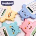 Green forest Mini Calculator Lovely Easy Carry Digital Display Cute Calculator. 