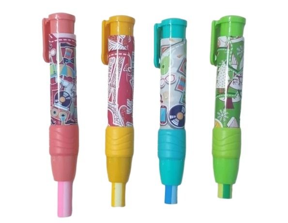 Lantu LT-309 Pencil Eraser FOR KIDS SOFT PENCIL ERASER PEN SHAPE BEST FOR KIDS