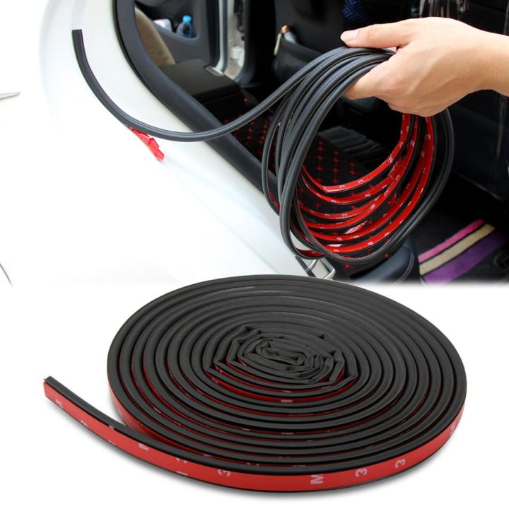 1 Rubber Car Door Sound Insulation Seal Strip For Renault Megane 2 3 Duster Logan Captur Clio Chevrolet Cruze Aveo Captiva 2019 4