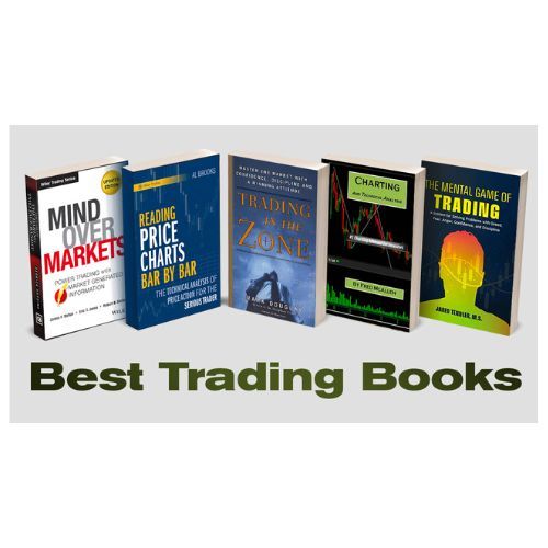 Best Of 5 Trading Books The Mental Game of Trading Charting and Technical Analysis by Fred McAllen  Reading Price Charts Bar By Bar by Al Brooks Mind Over Markets by James Dalton  Trading In The Zone by Mark Douglas