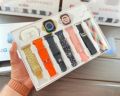 7 Straps Smart Fitness Tracker | Bluetooth Calling | HD Display | Full Metal Body | Heart Rate & SpO2 Monitor | Sports Activity Tracker | Music Control & Voice Assistant. 
