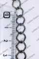 Stylish Chain Metal Square - 3 Yards Elegant Link Chains for Crafting – Silver and Gun Black Elegant Chain Links for DIY Jewelry, and Accessories Purse Clutches Cross Body Bags Chain. 