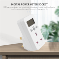 Digital Meter Plug-In Socket Electric Wattmeter Energy Monitor. 