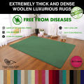 Natural Woolen Carpets and Rugs made of pure Wool for Living Room Rug, Dimension 3'3'' x 5' / 4'4'' x 6' / 6'6'' x 9'. 