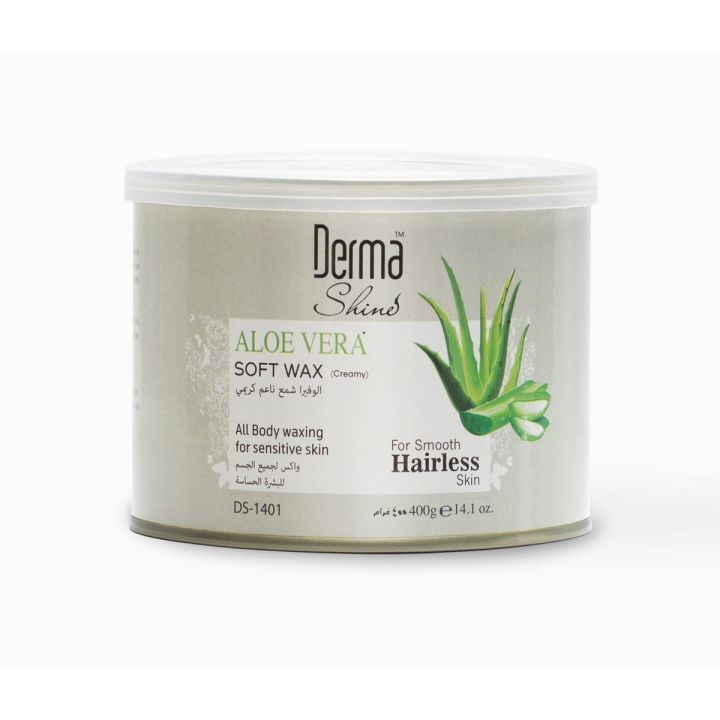 Derma Shine Aloe Vera Soft Wax - 400 G