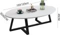 Coffee Table, European-Style Low Table (Size:120X60CM,Color. 