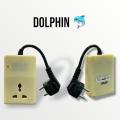 Dolphin Automatic Digital Voltage Protector Stabilizer For Fridge | LCD | Mobile Charger and Wifi Devices With Volt Meter,Muhafiz Switch. 