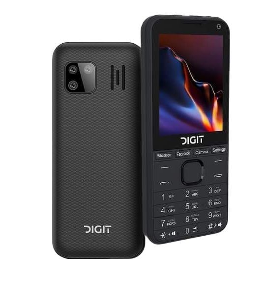 Jazz Digit 4G Z1 - 2GB RAM 16GB ROM - Google Play Store - 2.8 Inches Display - 4000mAh Battery - Type C Charging Port - Dual Sim 4G Supported -Touch & Type - 4G LTE -  Wifi Bluetooth - Hotspot - Video Calling  - Box Pack  - 1 Year Warranty