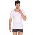 Pack of 2 Soft Cotton White Color Banian for Men with Perfect Stitching and High Quality. 