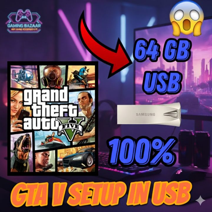 GTA V – Grand Theft Auto 5 (US Version) | Digital Download | 64GB ...