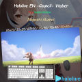 Hololive EN Council Nanashi Mumei Vtuber Anime Thicken Oversized Game Mousepad Keyboard Mat Desk Mat Mouse Pad. 
