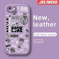 JIUMOO For iPhone 6 iPhone 6s Case Fashion Tide Brand Thin Leather Soft Silicone Full Lens Camera Protect Cases Shockproof Back Cover Casing Softcase For Boy. 