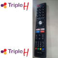 ITEL LCD/LED TV Remote With Social Media Buttons Universal Without Voice  ES-043  Black  Triple H. 