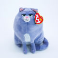 New 6 ‘’15cm Ty the Secret Life of Pets Rabbit Snowball Lovely Purple Fat Cat Long-haired Dog Toys Collection Christmas Gift. 