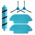 For Cecotec Conga 4090 5090 6090 3490 Accessories Spare Parts Vacuum Cleaner Replacement Kit Central Side Brush Mop Cloth Wheel-QKL. 