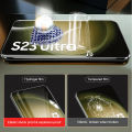 Relaxtoo For Samsung Galaxy S23 Ultra 4in1 Screen Protector Hydrogel Soft Film Camera Film For Samsung Galaxy S23Ultra Full Coverage Protective Film Not Glass. 