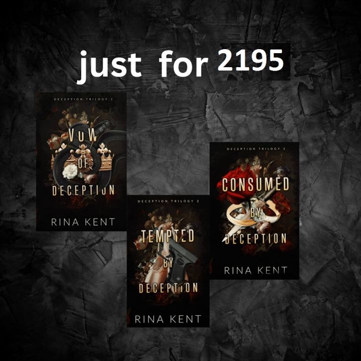 Deception Trilogy Special Edition (3 book series),Vow of Deception,Tempted by Deception,Consumed by Deception BY Rina Kent