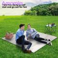 Camping Thermal Blanket Portable Waterproof Camping Mat with Heat Insulation for Outdoor Picnic Lightweight Foldable Tent Pad for Picnic Mat Waterproof. 