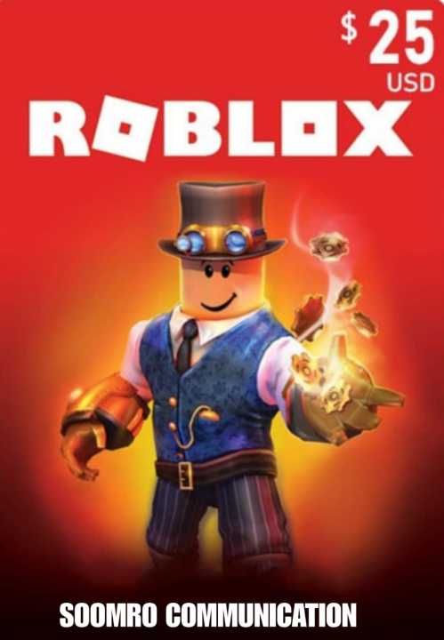 Roblox $25 Gift Card (USA) – Instant Digital Code | Redeem for Robux & Premium Subscription