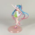 Hatsune Miku Hand made Cartoon anime Cherry Blossom Beauty Girl Butterfly Genie Chuyin Model Case Decoration. 