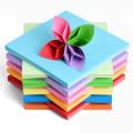 100pcs Square Origami Paper Double Sides Solid Color Folding Paper Multicolor Kids Handmade DIY Scrapbooking Craft Decor Mascaraara. 