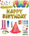 Birthday Party Decorations Items Set all in one. 