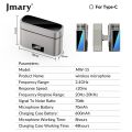 Jmary MW-15 2.4GHz Dual Wireless Microphone For Mobile Available in USB-C and iOS With Charging Case. 