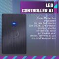 Cooler Master Addressable Gen 2 RGB LED Controller A1 for PC 3 ARGB headers Connect up to 80 Individual LEDs for a Total of up to 240 LEDs. 