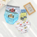 Panda Online 5PCS Kids Baby Boy Cartoon Underwear Comfort Cotton Boys Panties Breathable Brief Age 1-9 Years Old. 