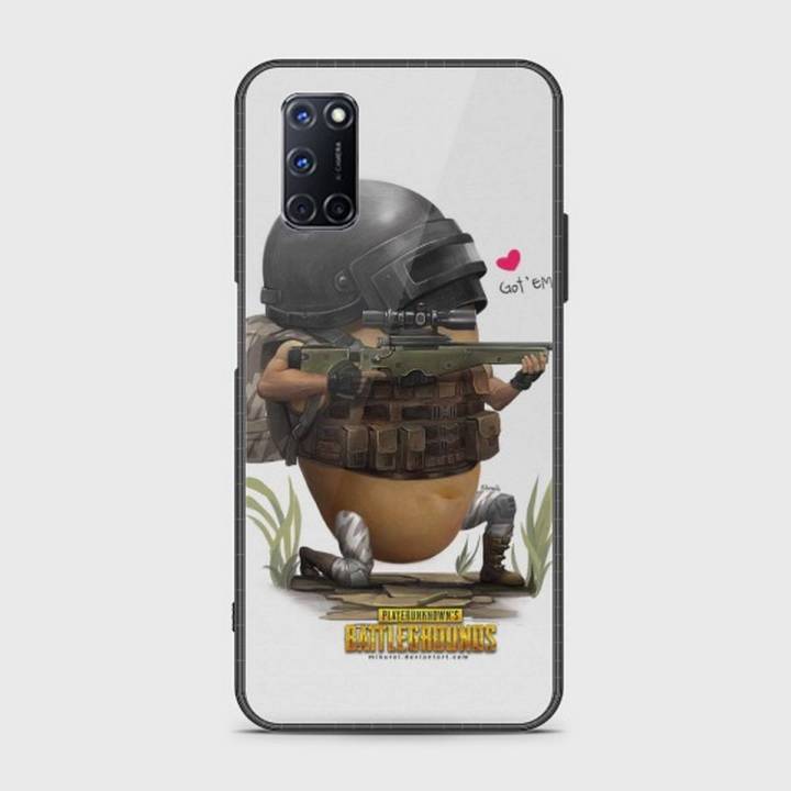 Oppo A72 Cover - SkinLee HQ Infinity Glass Case (Soft) - PUBG Legends Arena - SKINLEE-522-1-863-655