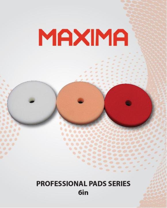 MAXIMA%206INCH%20PROFESSIONAL%20PADS%20BUNDLE%20-%20PACK%20OF%203%20-%20GERMAN%20FOAM%20-%20Image%205