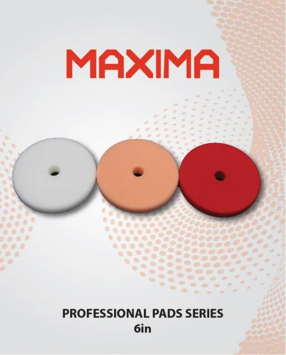 MAXIMA%206INCH%20PROFESSIONAL%20PADS%20BUNDLE%20-%20PACK%20OF%203%20-%20GERMAN%20FOAM%20-%20Image%205